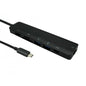 Cables Direct NLUSB3C-7PHUB laptop dock/port replicator USB 3.2 Gen 1 (3.1 Gen 1) Type-C Black