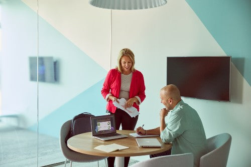 HP EliteBook X G1a Next Gen AI PC Wolf Pro Security Edition Copilot+ PC AMD Ryzen AI 9 HX PRO 375 Laptop 35.6 cm (14") Touchscreen 2.8K 32 GB LPDDR5x-SDRAM 1 TB SSD Wi-Fi 7 (802.11be) Windows 11 Pro Silver