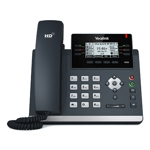 Yealink SIP-T42S IP phone Black 12 lines LCD