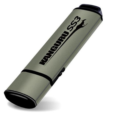 iStorage Kanguru SS3™ SuperSpeed USB3.0 32GB |Secure Flash Drive| Physical Write Protect Switch | Windows “Ready Boost” compatible | Simple Driverless Setup | Plug and Play