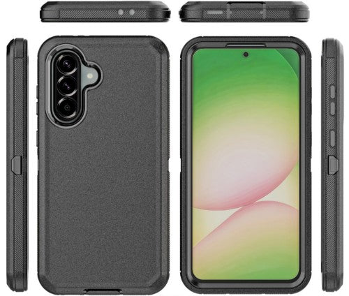 Techair TAPGR036v2 The Samsung A16 Rugged (4G/5G) Case offers a perfect fit, easy access, and ultimate protection—complete with an inbuilt screen protector to keep scratches at bay. Tough, stylish, and built to last!