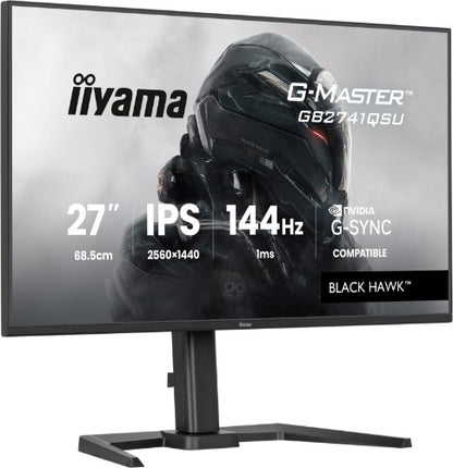 iiyama G-MASTER GB2741QSU-B1 computer monitor 68.6 cm (27") 2560 x 1440 pixels Black