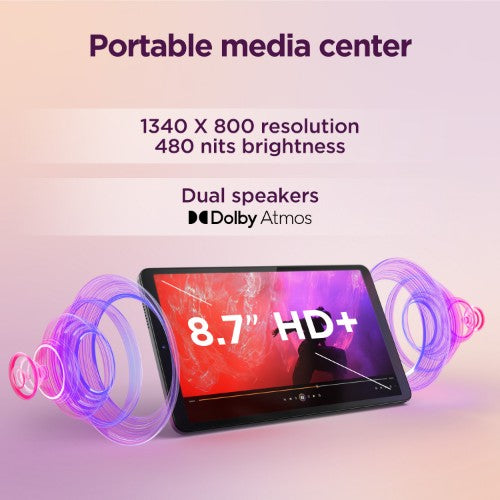 Lenovo Tab One Mediatek 64 GB 22.1 cm (8.7") 4 GB Wi-Fi 5 (802.11ac) Android 14 Grey