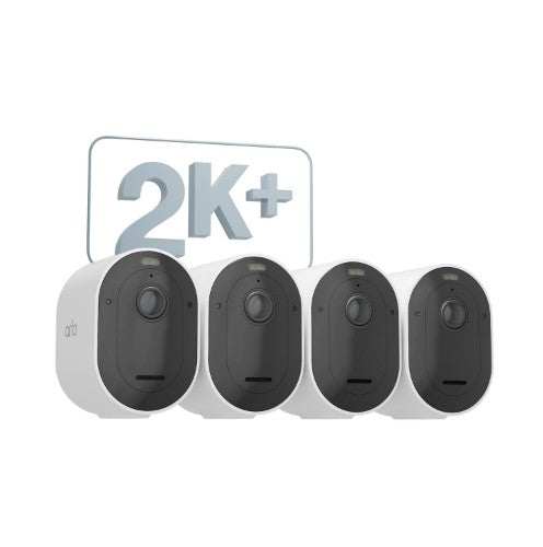 Arlo Pro 5 2K+ Outdoor Security Camera, 4-cam