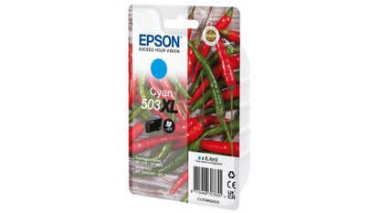 Epson C13T09R24010/503XL Ink cartridge cyan high-capacity, 470 pages 6,4ml for Epson XP-5200