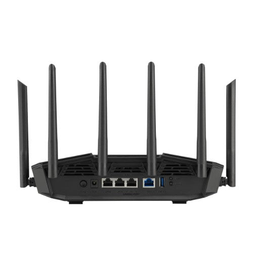 ASUS 90IG0A30-MO9C00 wireless router 2.5 Gigabit Ethernet Tri-band (2.4 GHz / 5 GHz / 6 GHz) Black