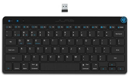 JLab GO keyboard Universal Bluetooth QWERTY English Black