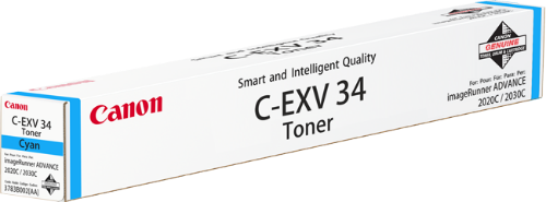 Canon 3783B002/C-EXV34 Toner cyan, 19K pages for Canon IR C 2020