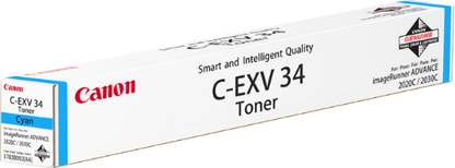 Canon 3783B002/C-EXV34 Toner cyan, 19K pages for Canon IR C 2020