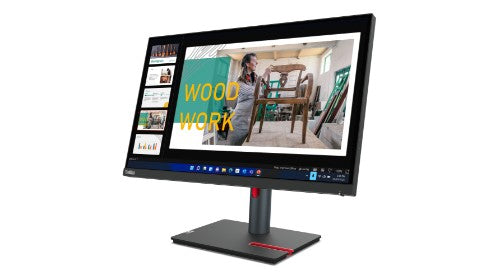 Lenovo ThinkVision P24q-30 computer monitor 60.5 cm (23.8") 2560 x 1440 pixels Quad HD LED Black