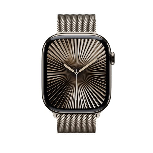 Apple 46mm Natural Milanese Loop - S/M