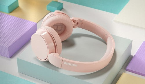Philips 4000 series TAH4209PK/00 headphones/headset Wireless Head-band Calls/Music Bluetooth Pink