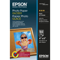 Epson Photo Paper Glossy - 10x15cm - 50 sheets