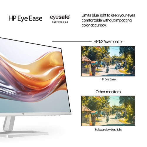 HP Series 5 27 inch FHD White Monitor - 527sw
