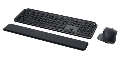 Logitech 920-010932 keyboard Mouse included Office RF Wireless + Bluetooth QWERTY UK International Graphite